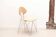Chaise Mikado 1800 hêtre et chrome par Kusch & Co