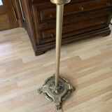 Louis XVI style solid bronze floor lamp