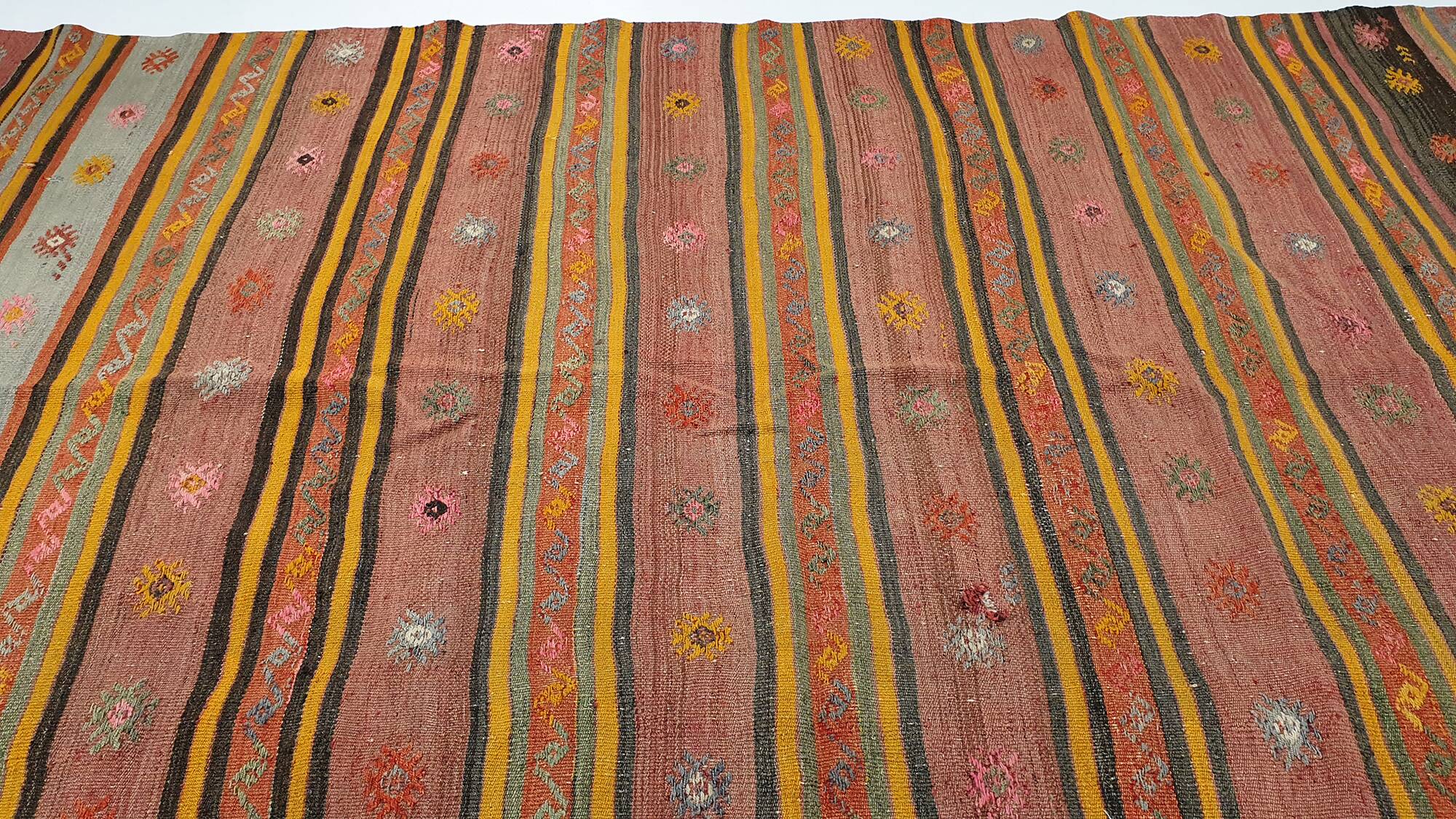 Turkish kilim rug, 293x176 cm, MYK-856