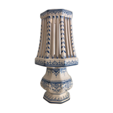 Earthenware lamp Lallier de Moustiers