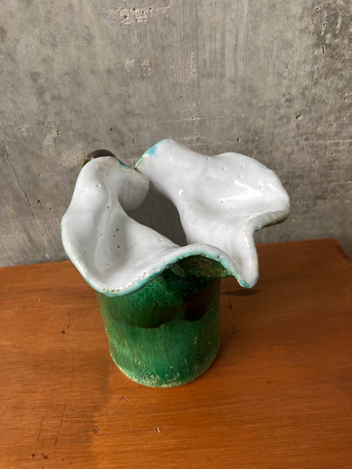 Vintage ceramic pitcher