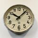 Industrial factory wall clock from Chronotechna, 1950s
