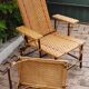 Rattan long chair