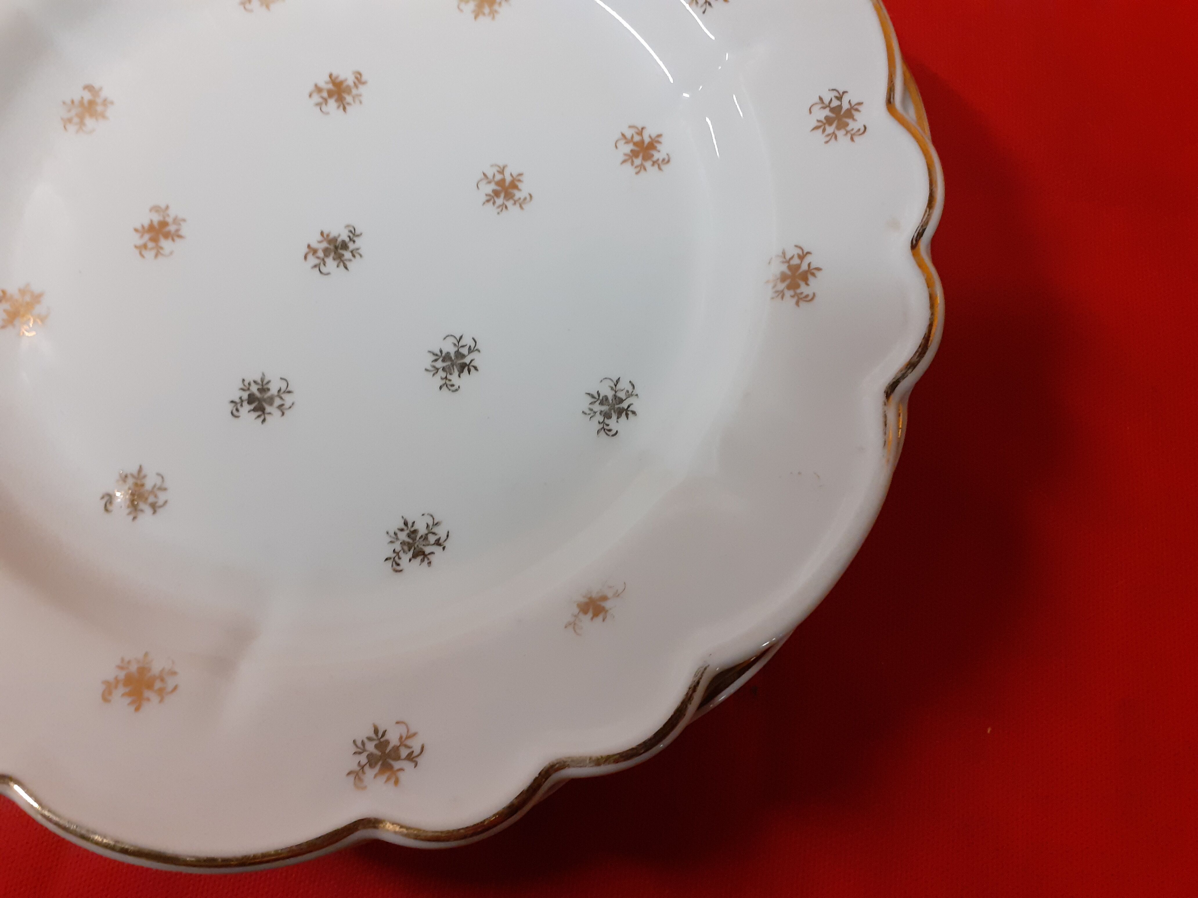Set de 2 plats ronds