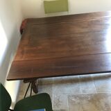 Extended farmhouse table