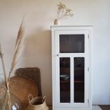 Old white parisian wardrobe