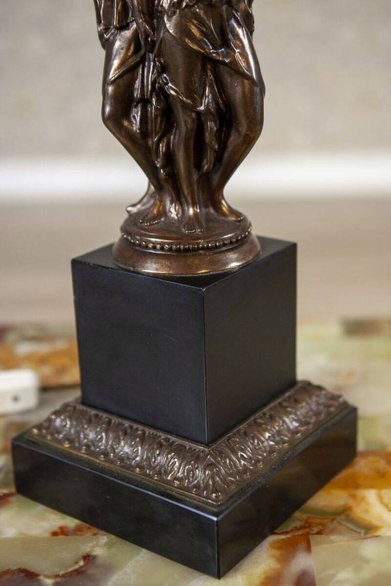 Late 20th Century Mid-Century Modern Desk Lamp in Black