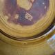 Glazed earthenware centrepiece Aegitna XXL plate Vallauris