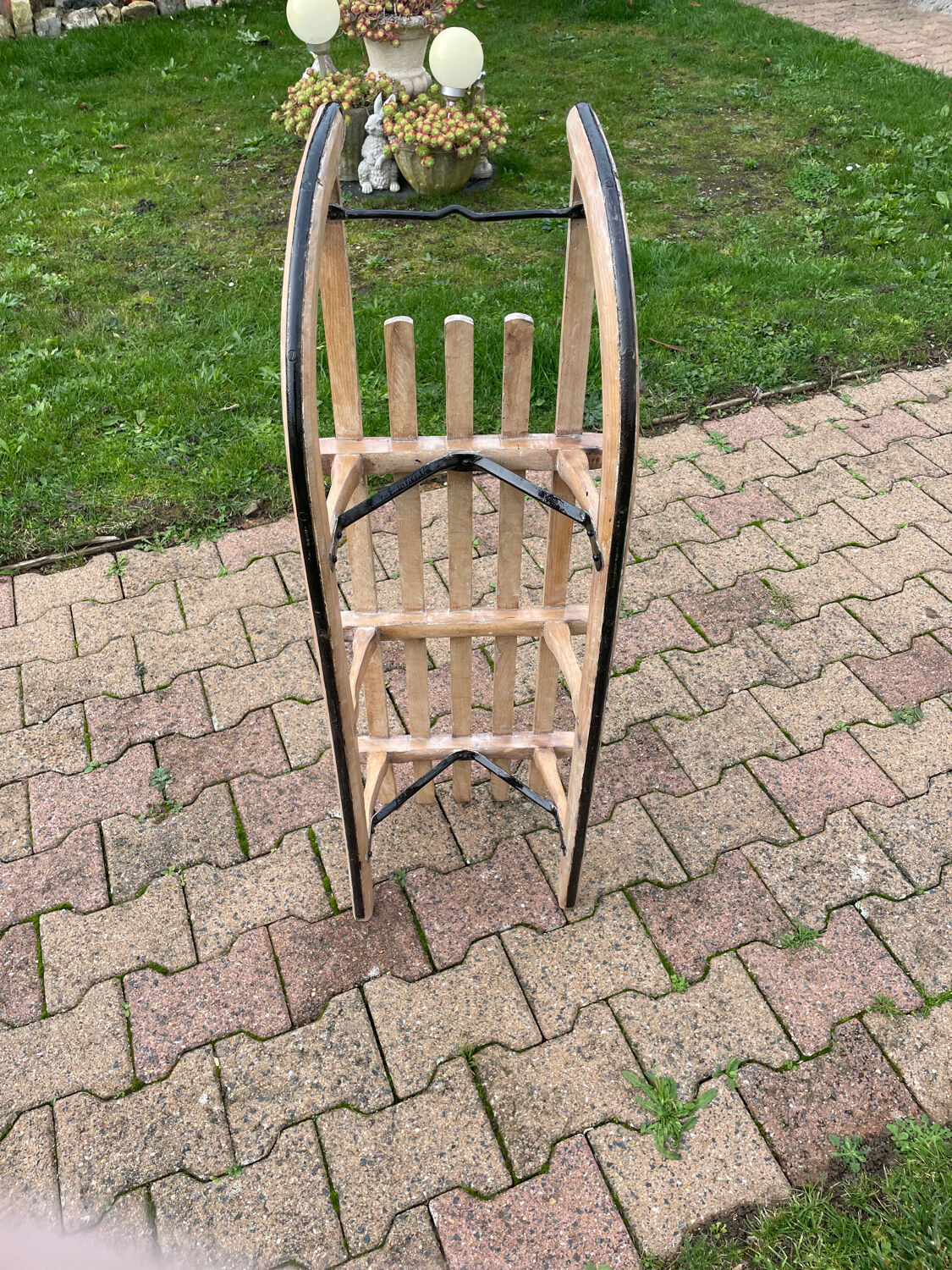 Une luge pour la déco