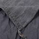 5x8 Anthracite Grey Handwoven Vintage Kilim Rug, 159x235 Cm