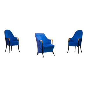 Fauteuils par Umberto Asnago pour