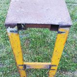 Industrial metal workbench
