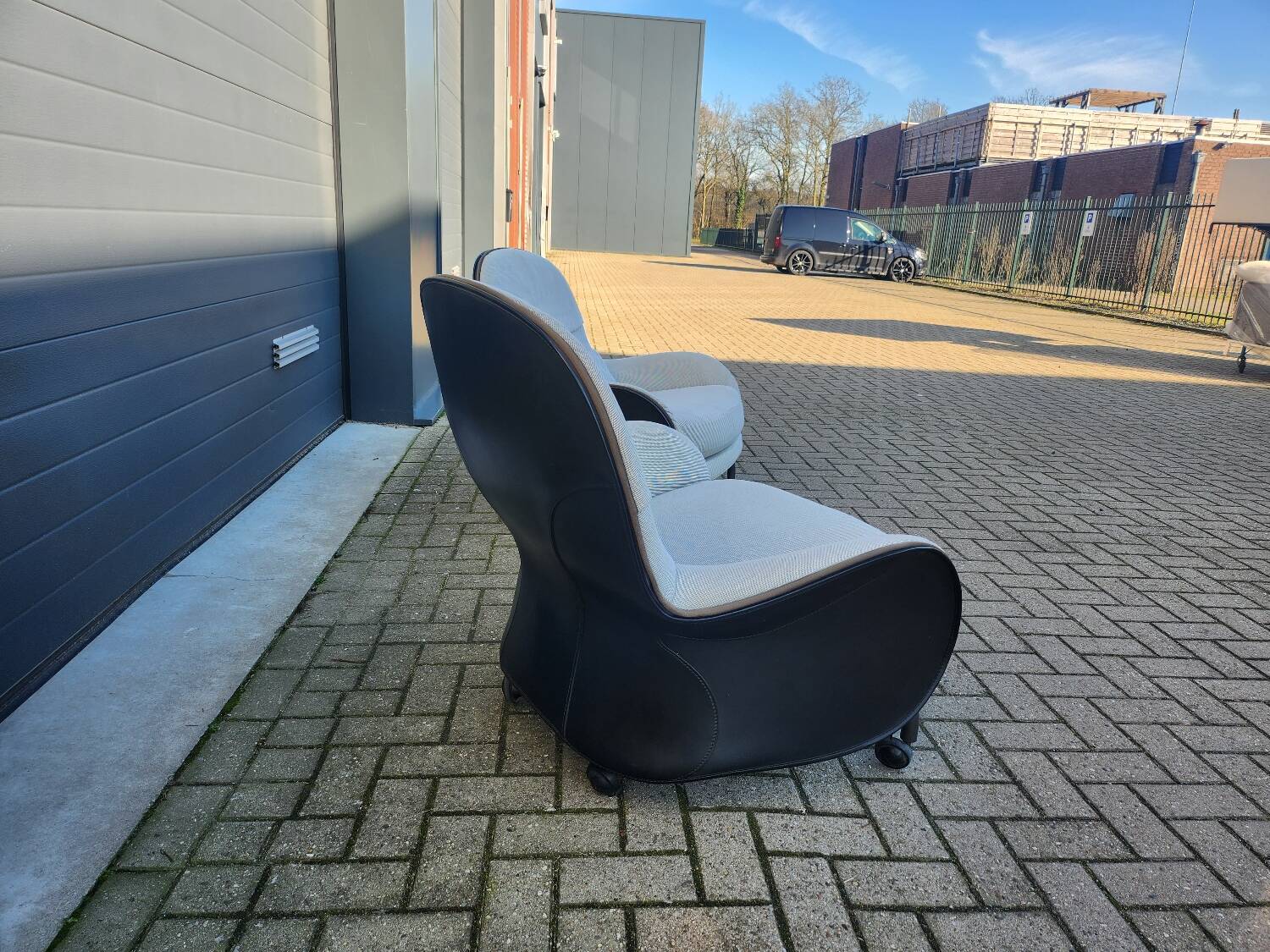 2x Depadova Louisiana Armchair by Vico Magistretti