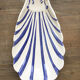 "Seashell" ceramic ravier