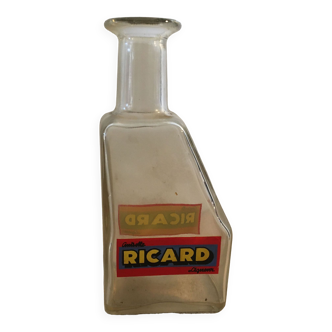 Carafe Ricard anisette liqueur en verre 1/2 litre