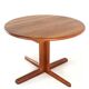 Table à manger extensible ronde 2x 'Gistrup' danoise