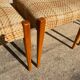 Series of 4 chairs in Scandinavian style 1960