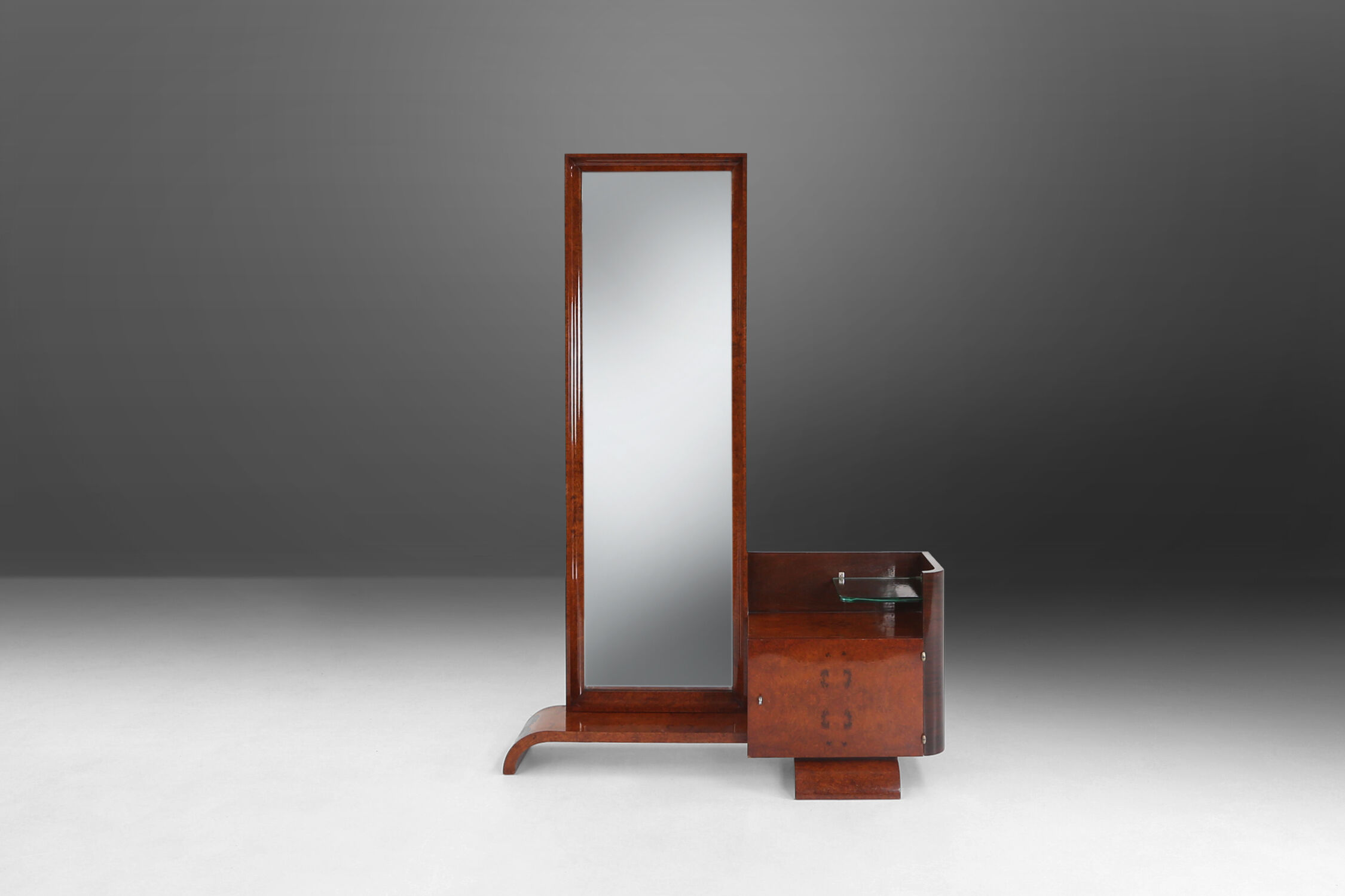 Miroir de toilette Art Déco par De Coene Belgique, 1930