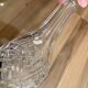 Carafe en cristal de boheme vintage