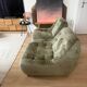 Pair of Armchairs, Space Age green velvet