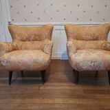 Canapé sofa Club Wing EGG chair organic annéee 50