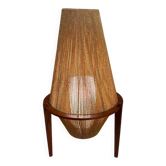 Teak and rope lamp by Lb Fabiansen for Fog & Mørup