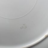 Plats Fenal Badonviller jaune et blanc des années 20