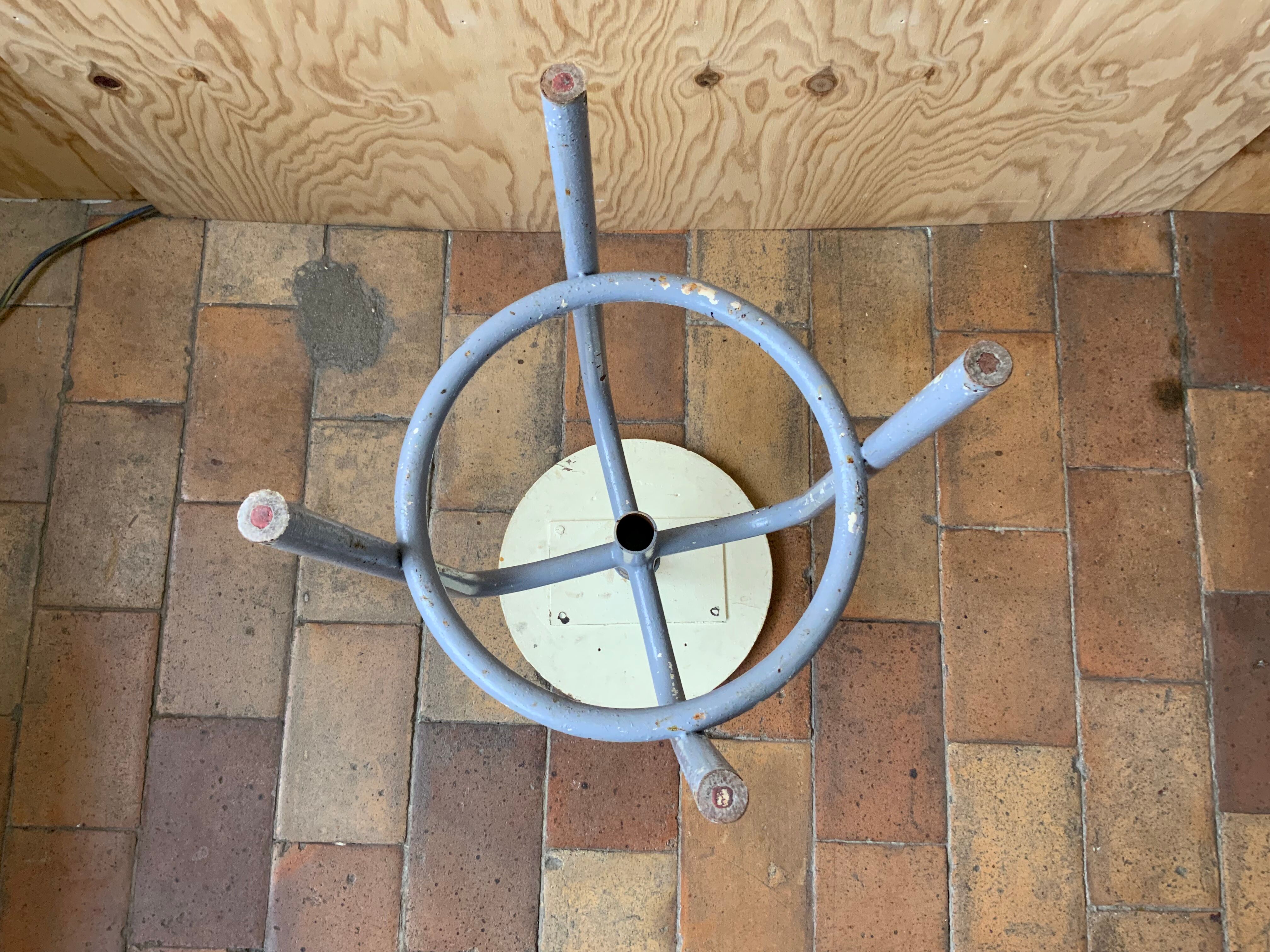 Adjustable industrial stool