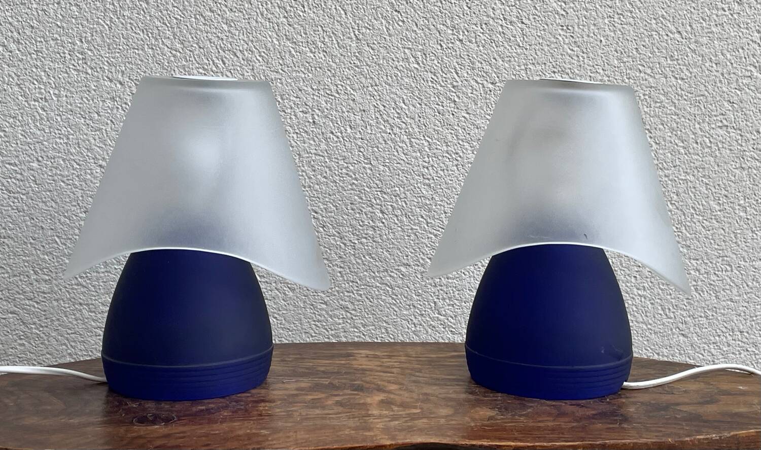 Paire de lampes Murano