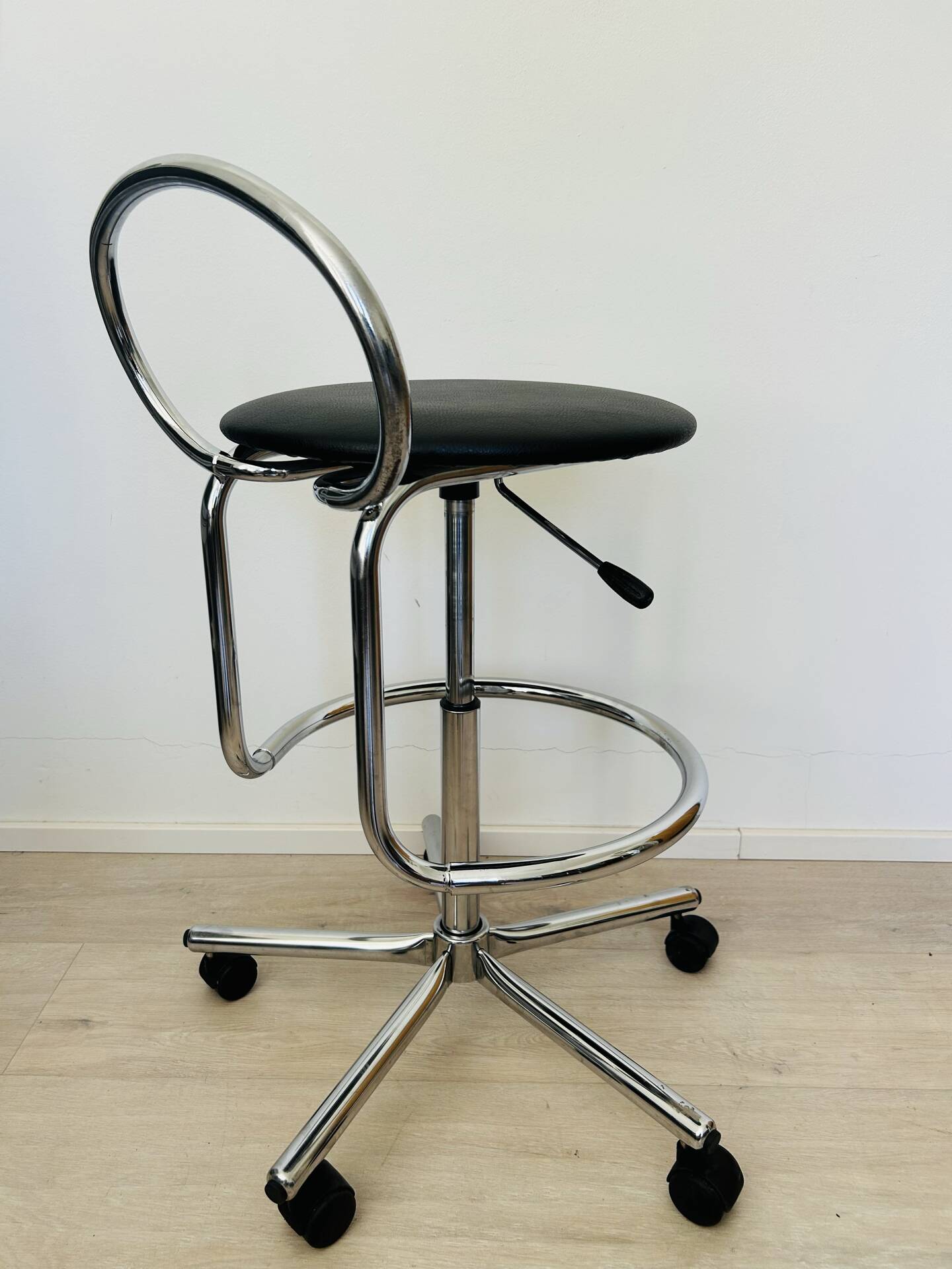 Fully Restored Kovona Bar Stool by Kovona, Czechoslovakia 1970’s