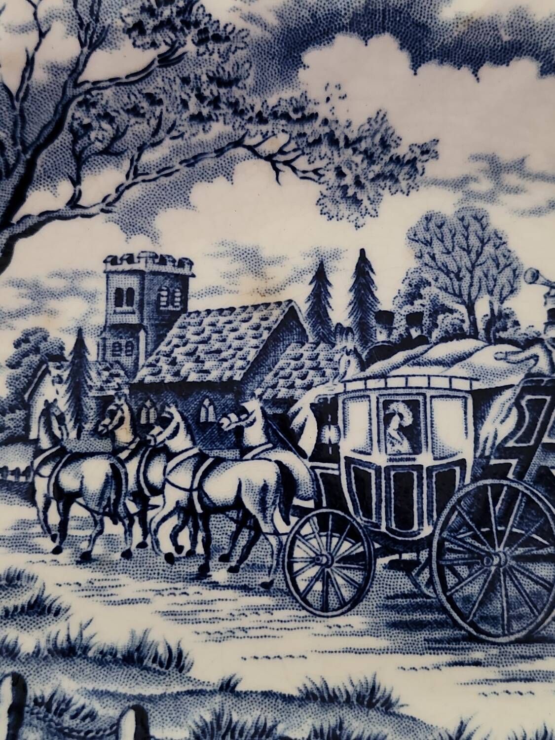 Myott "Royal Mail" English earthenware emptying tray