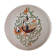 Ceramique vallauris signee Giraud Assiette decor oiseau