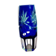 Vase en cristal de Boheme verre taille