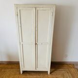White Parisian wardrobe - 2 doors