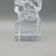 Moulded glass soliflore vase - Ingrid Glashette - 1970s