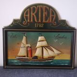 Country Corner Painting Artea 1792 Vintage