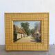 Small oil painting J.Poy 1900