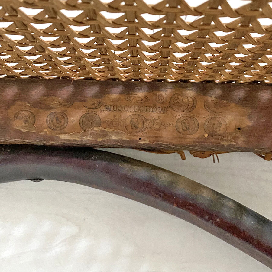 Bistro chair canned Kohn