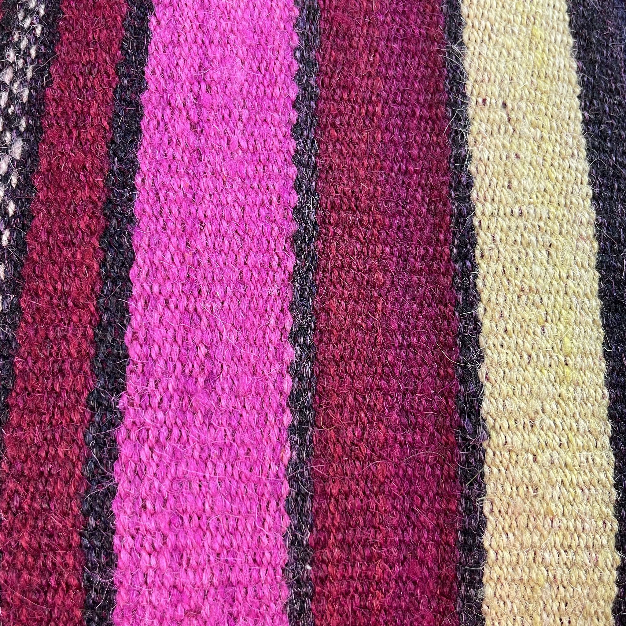 Vintage turkish kilim cushion cover, 30 x 50 cm