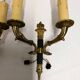 Pair Of Brass Sconces