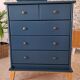Rød Sødgren blue ganne chest of drawers