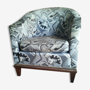 Art deco style armchair