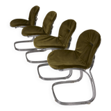Set of 4 Sabrina Gastone Rinaldi chairs