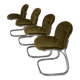 Set of 4 Sabrina Gastone Rinaldi chairs
