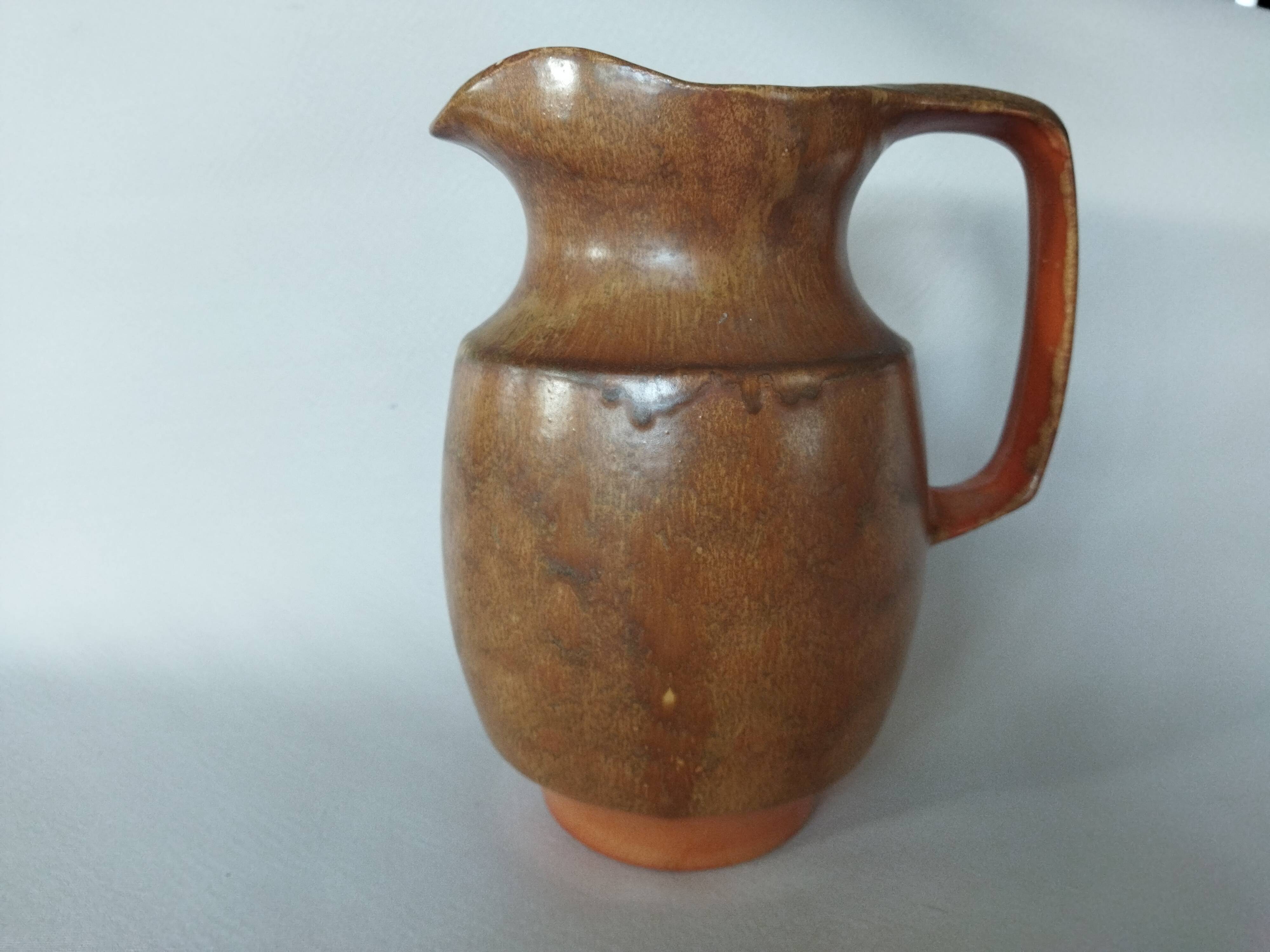 HB Henriot Quimper stoneware pitcher