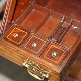 George III commode circa 1770 in walnut by Thomas Chippendale.