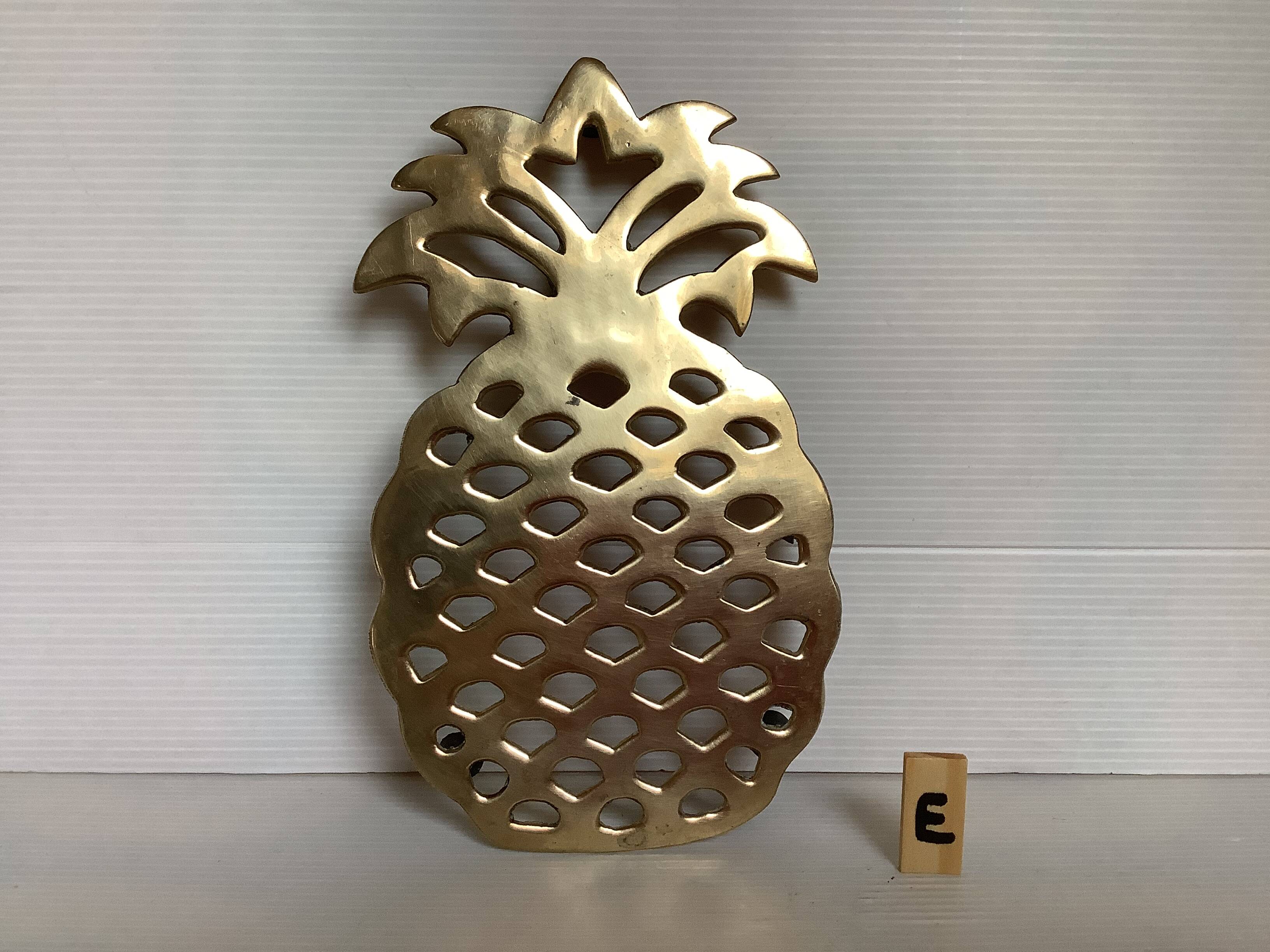Brass pineapple trivet