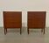 Paire de commodes vintage en teck Kai Kristiansen