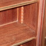 Vitrine de style Louis XVI en noyer XIX