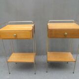 Pair of vintage bedside tables